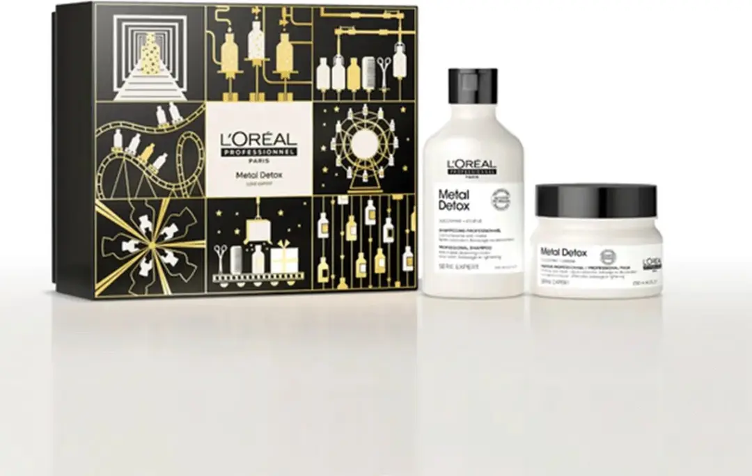 L'Oréal Professionnel Metal Detox Duo Geschenkset - 550ml