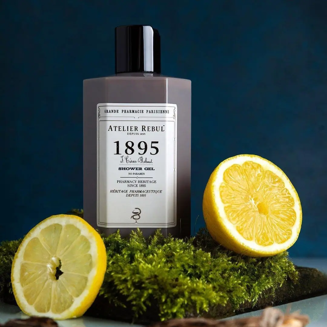 Atelier Rebul 1895 Douchegel 250ml - Frisse & Houtige Geur