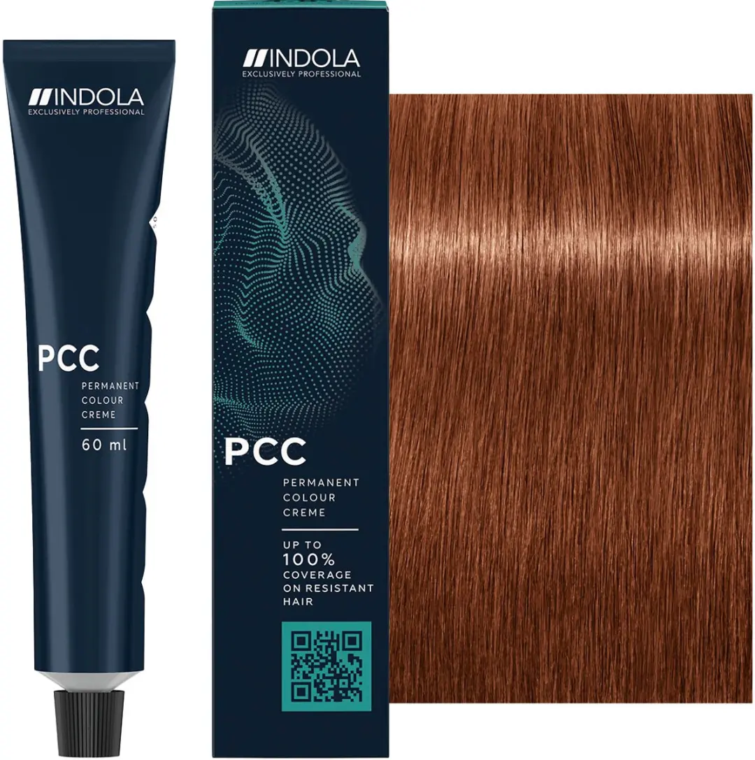 Indola Profession Permanent Caring Color 7.38+ 60ml - Zwart