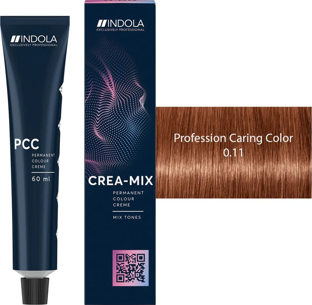 Indola Profession Permanent Caring Color 7.38+ 60ml - Zwart