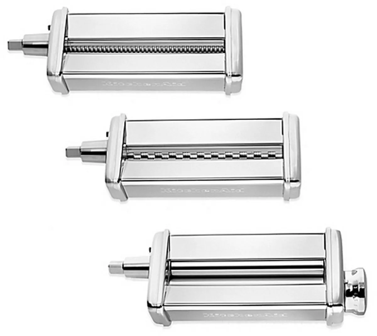 KitchenAid 5KSMPRA Pastaroller met reinigingsborstel - Grijs