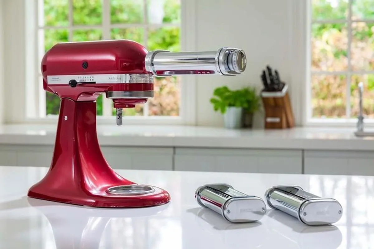 KitchenAid 5KSMPRA Pastaroller met reinigingsborstel - Grijs - afbeelding 6 van 6
