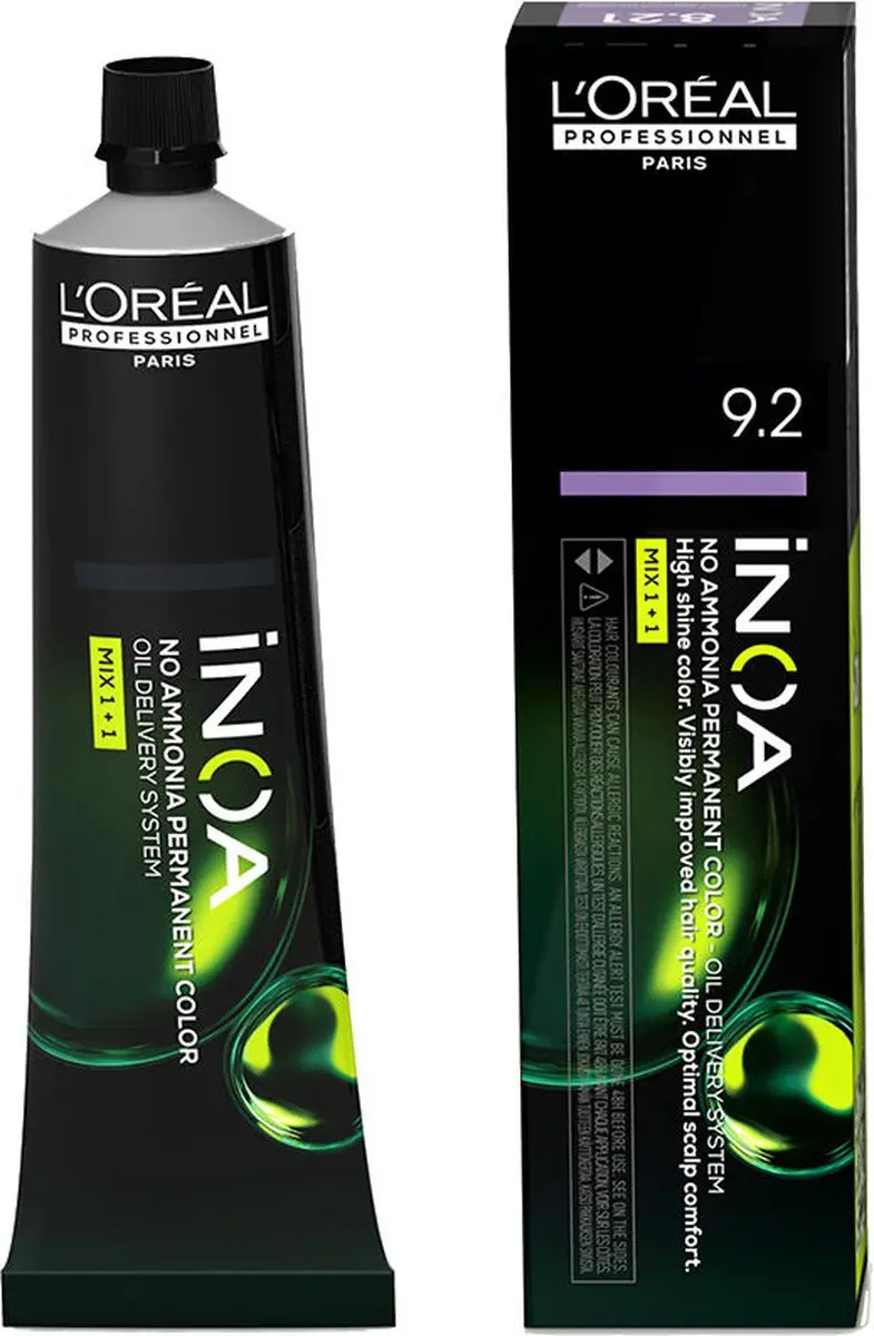 L'Oréal Professionnel Inoa Nº 9.2 Permanent Blond 60g
