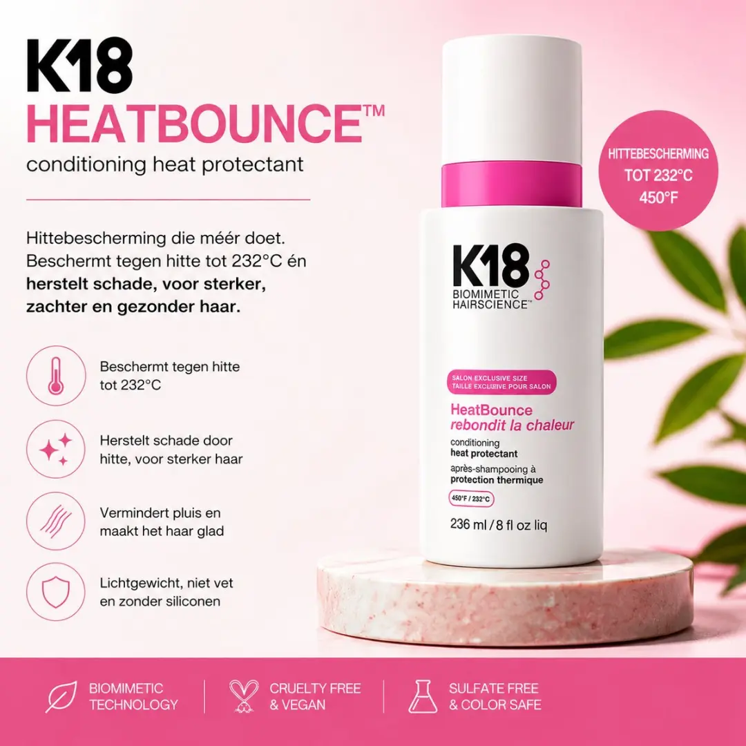 K18 Hittebeschermende Spray Heatbounce 236ml