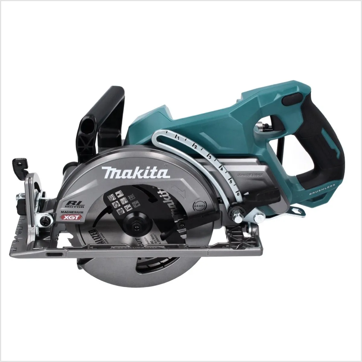 Makita RS 001 GD2 Handcirkelzaag 185mm - 2x 2,5Ah Accu - afbeelding 3 van 5