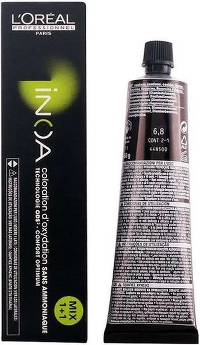 L'Oréal Paris INOA Haarkleur 60ml - Kleur 6.8 Blond