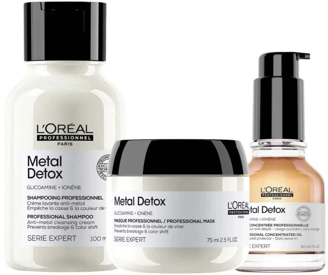 L'Oréal Professionnel Metal Detox Mini Trio Set