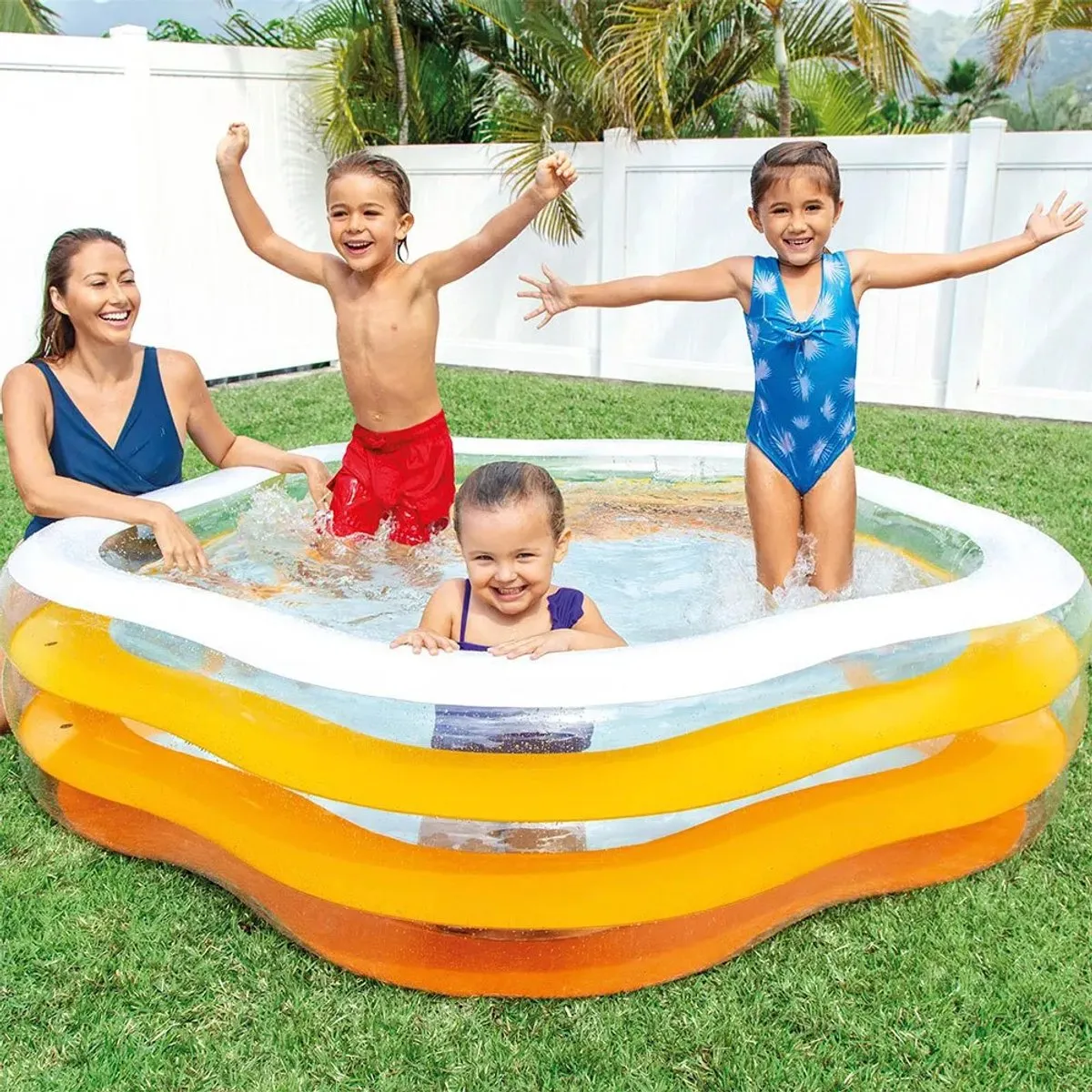 Intex Summer Colors Kinderzwembad 180x185x53cm