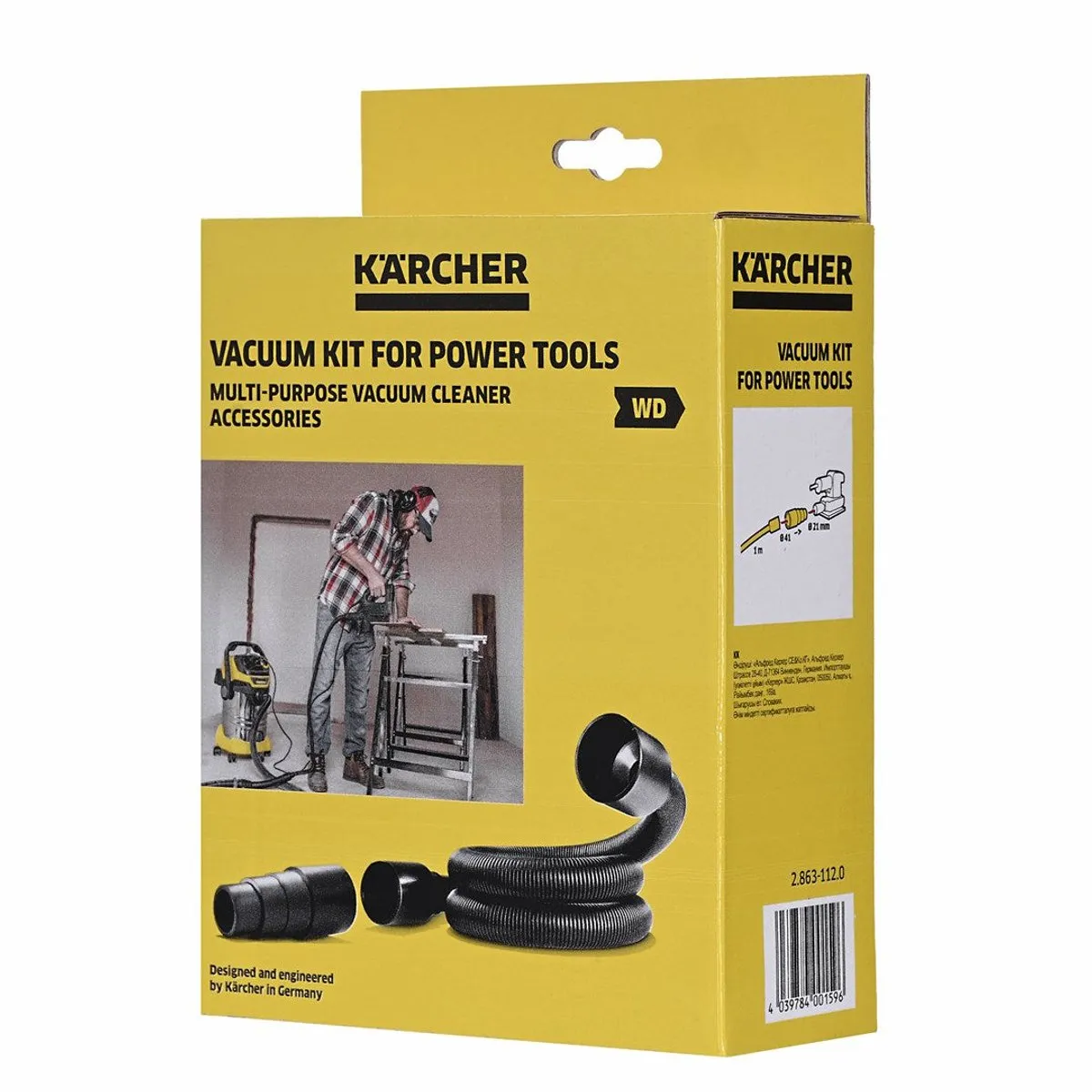 Kärcher Aansluitkit Elektrisch Gereedschap 2.863-112.0 - Zwart