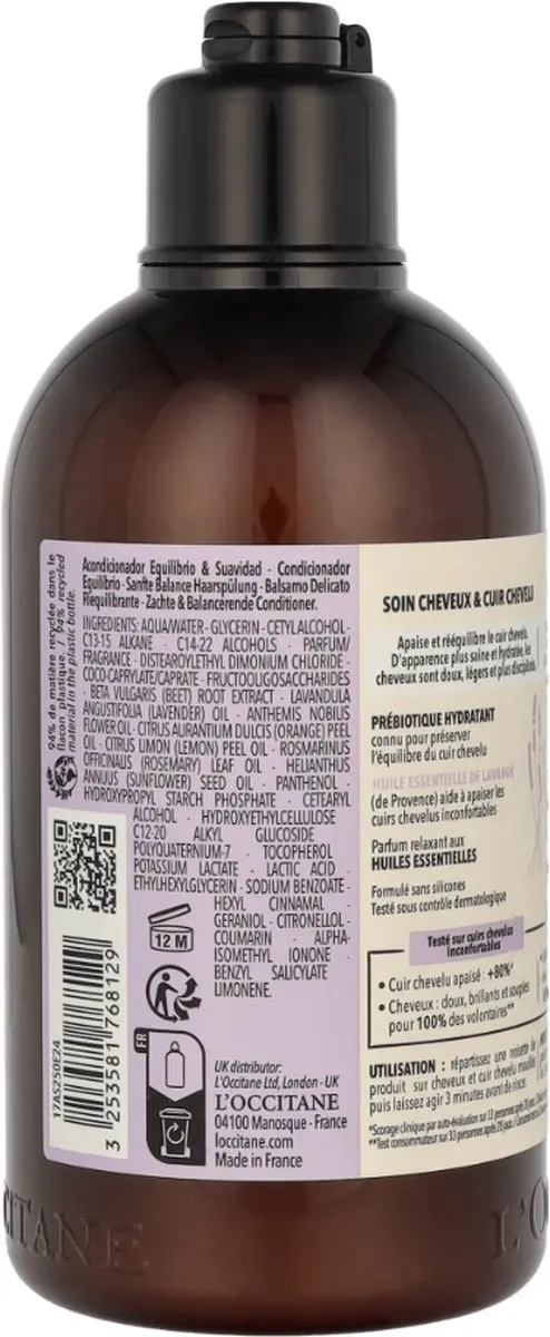 L'Occitane 5 Essential Oils Conditioner 250ml - 300ml