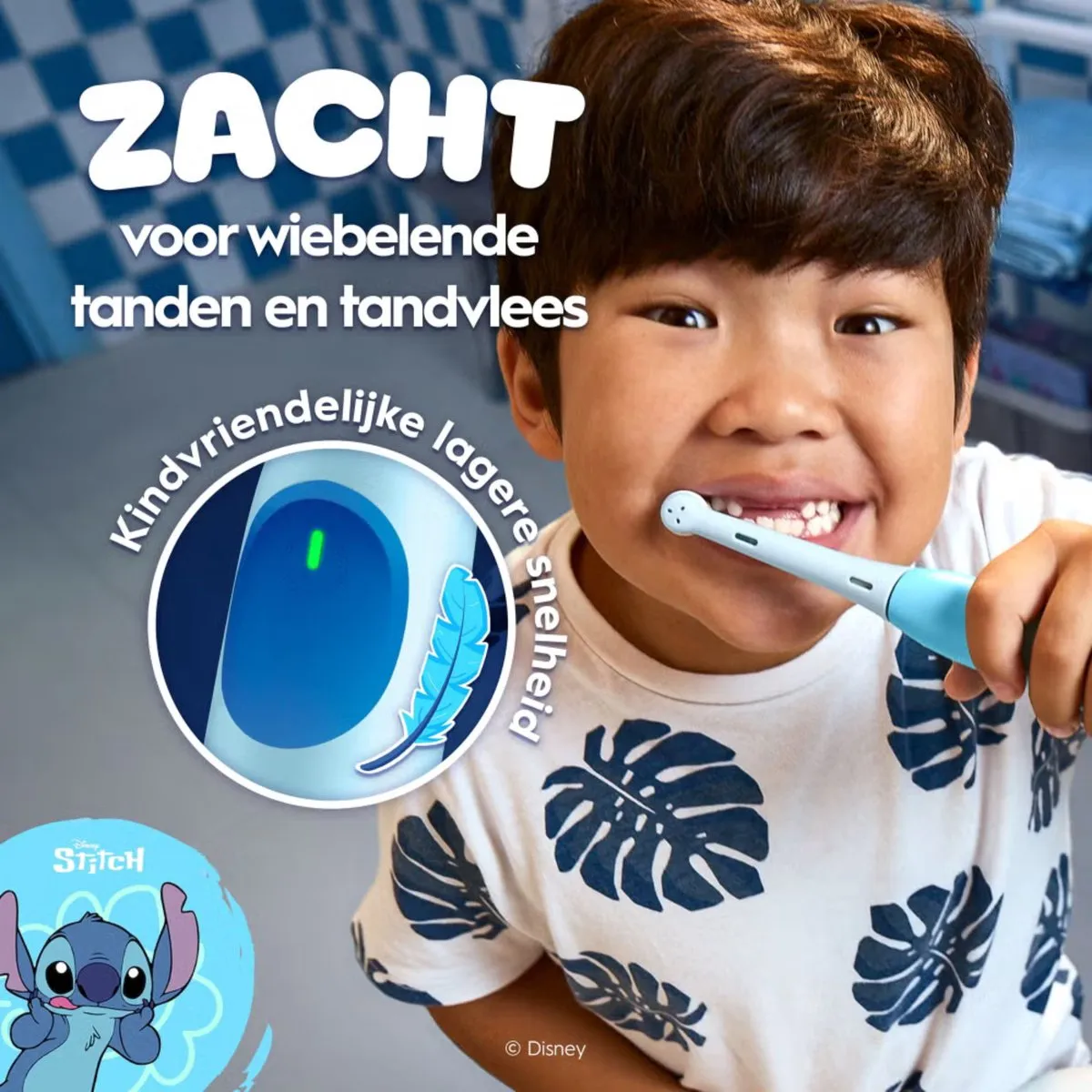 Oral-B iO Kids 6+ Disney Stitch Opzetborstels - 4 Stuks