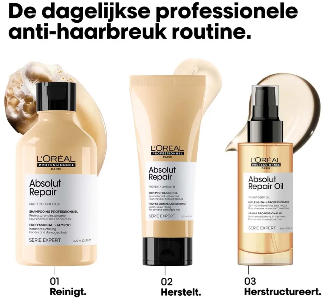 L'Oréal Professionnel Absolut Repair 10-in-1 Oil 90ml - afbeelding 6 van 6
