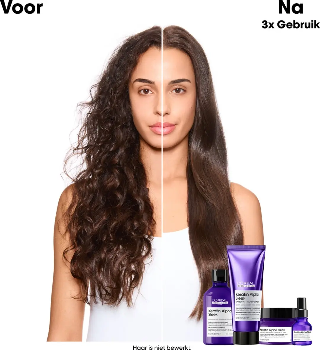 L'Oréal Professionnel Keratin Alpha Sleek Shampoo 300ml