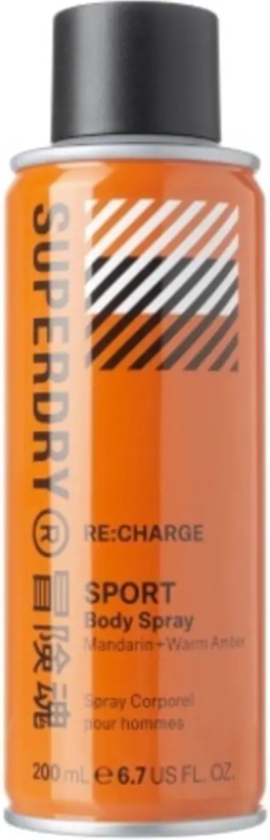 Superdry SPORT Body Spray Re Charge 200ml