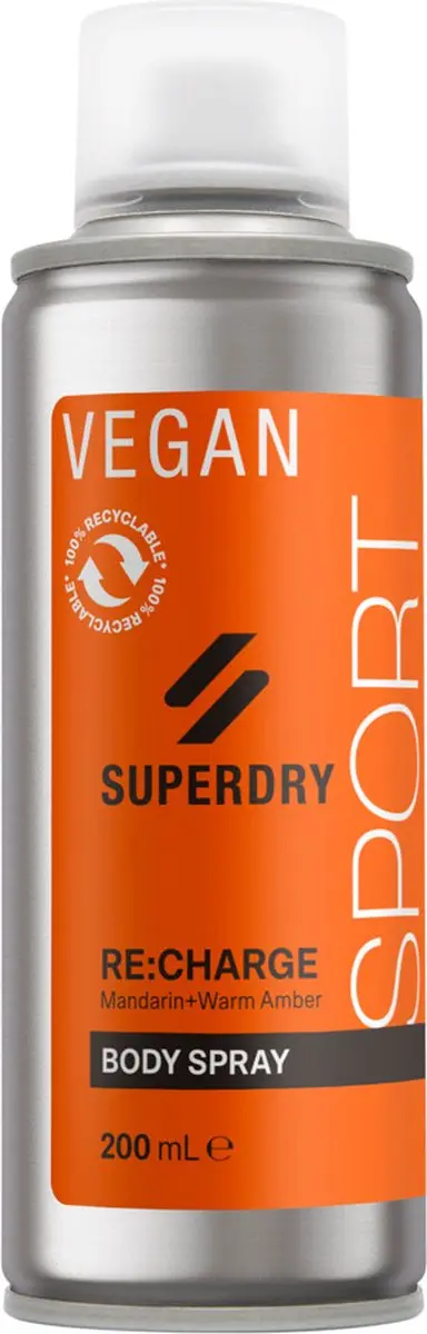 Superdry SPORT Body Spray Re Charge 200ml