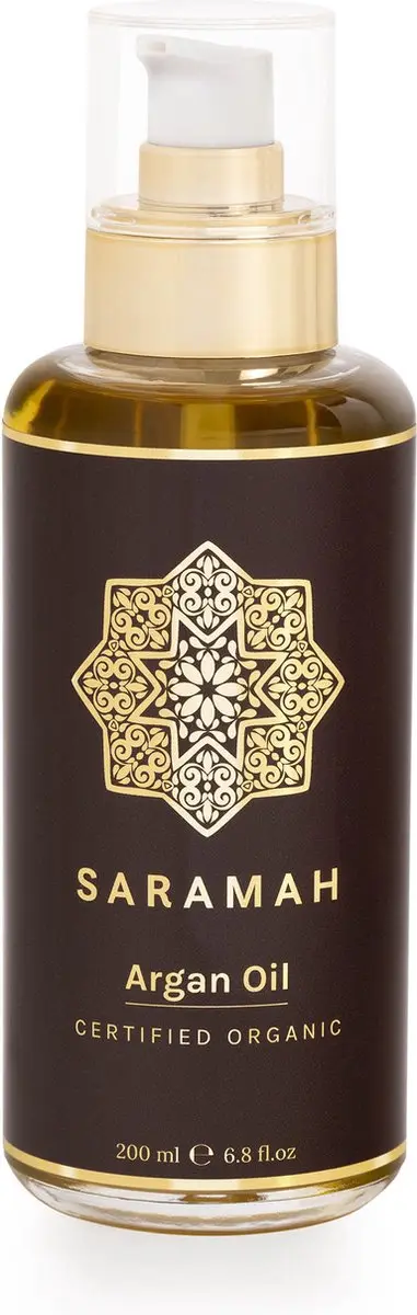 Saramah Arganolie 200ml - Puur & Biologisch