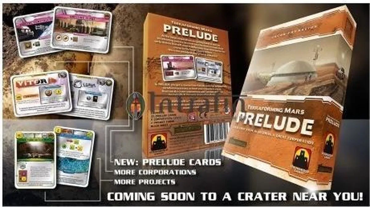 Asmodee Terraforming Mars Prelude - Engelse uitbreiding - 12+ jaar