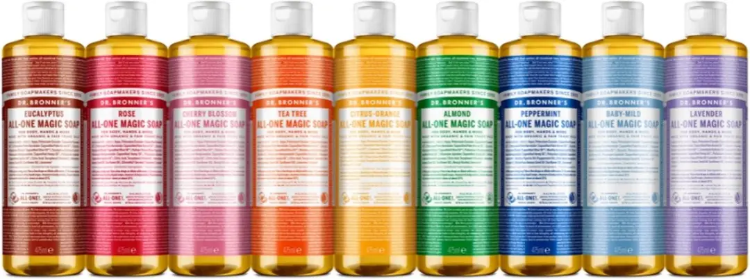 Dr. Bronner's Vloeibare Zeep 475ml - Citroenzuur