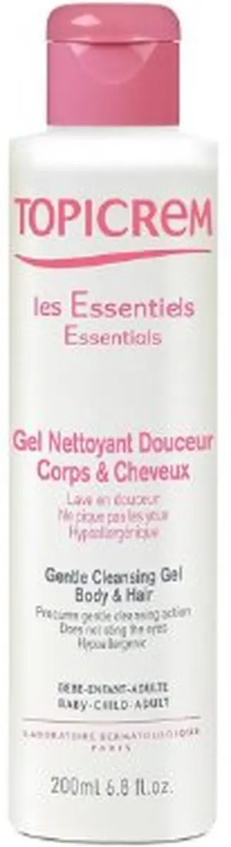 Topicrem Gentle Cleansing Gel 200ml - 200 Stuks