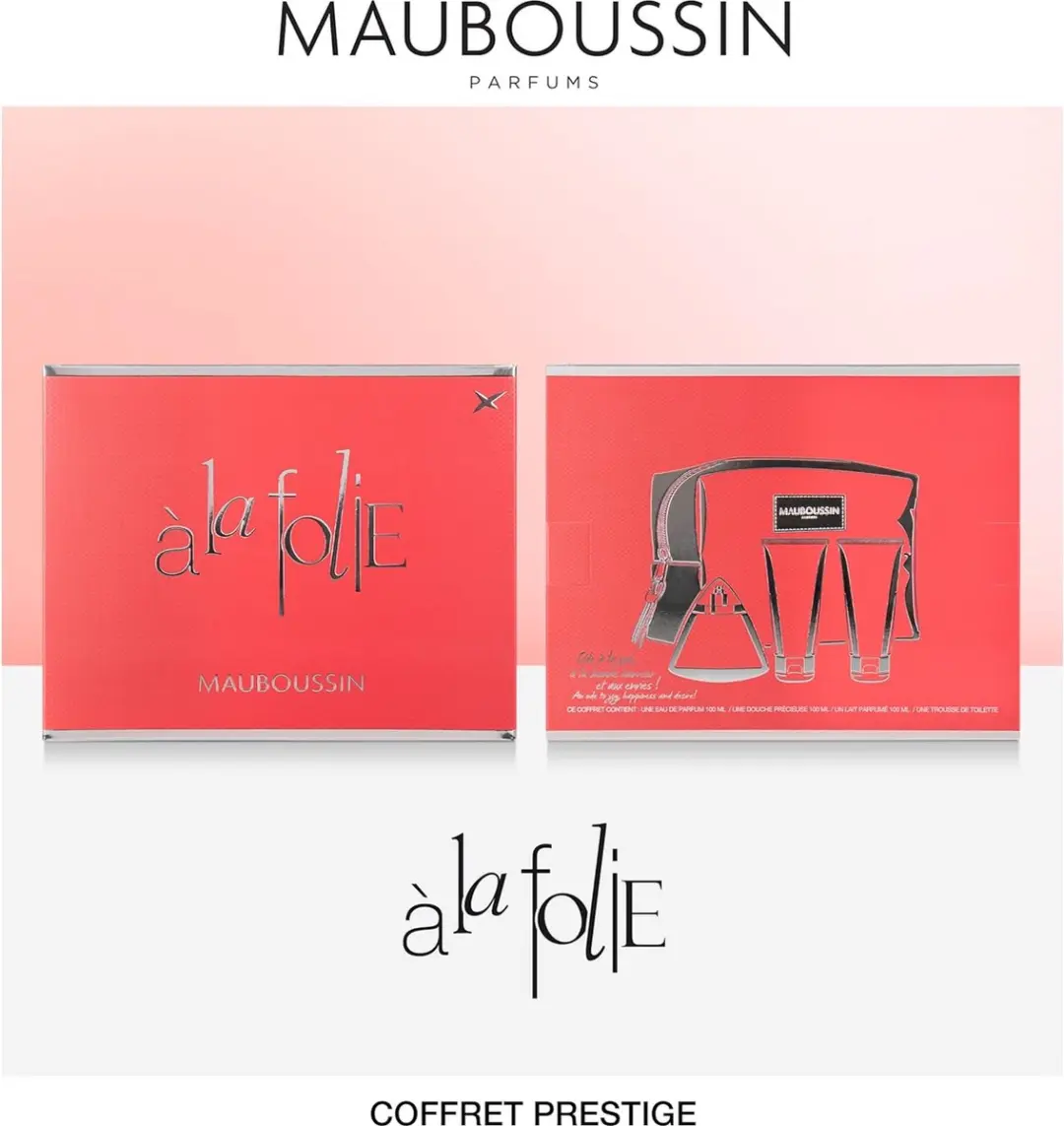 Mauboussin À La Folie Eau de Parfum Set - 3x100ml