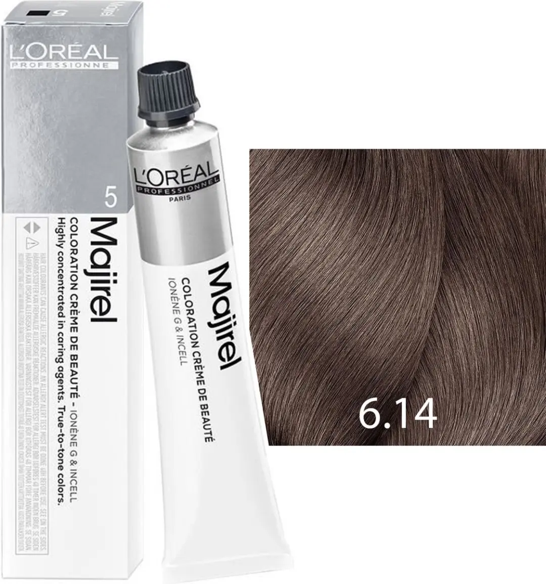 L'Oréal Professionnel Majirel Haarverf 50ml - 6.14 - afbeelding 5 van 6