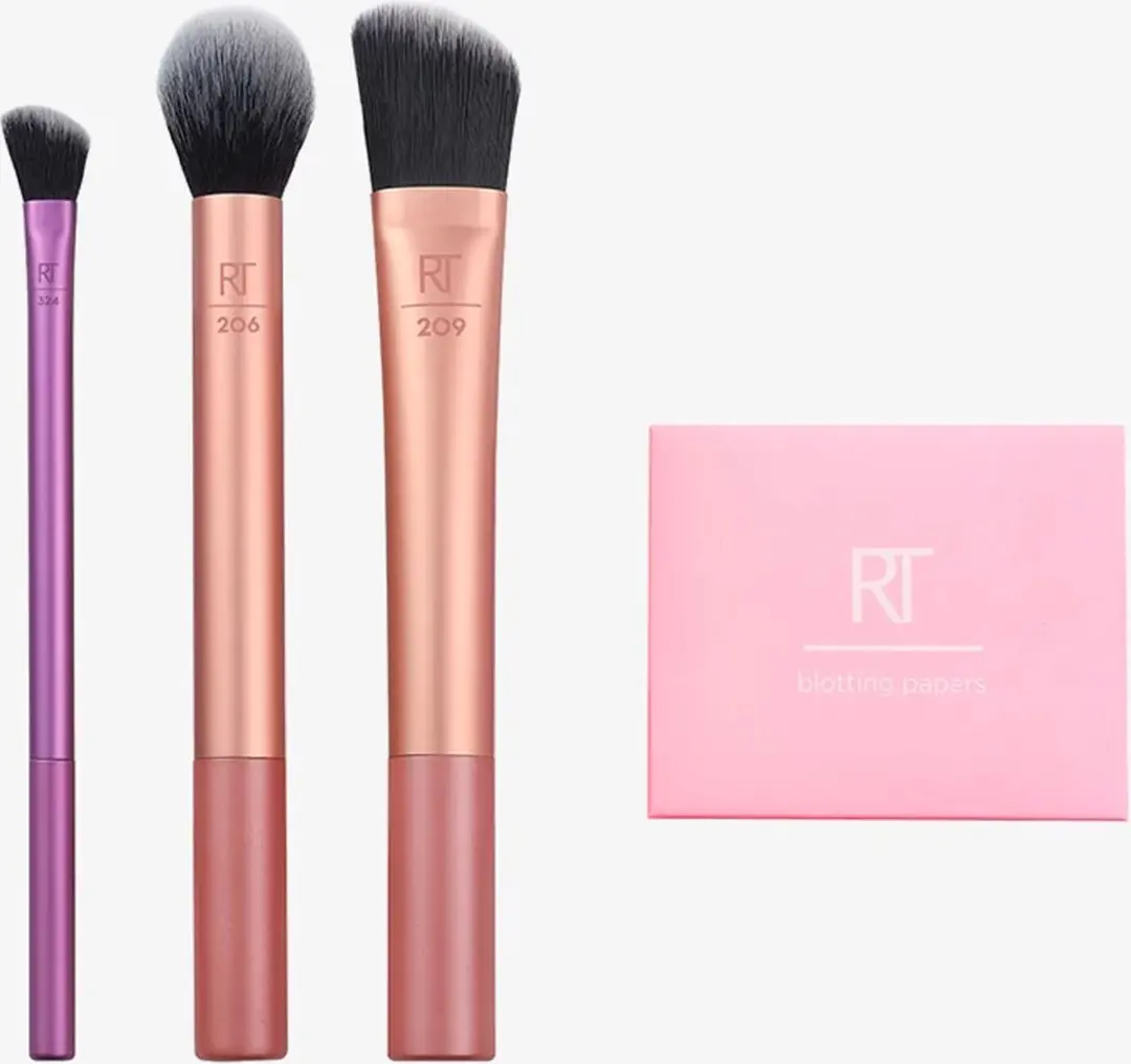 Real Techniques Perfect Finish Kit - 3 Stuks