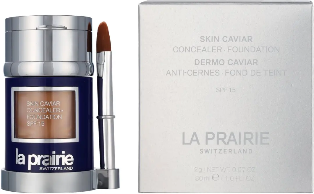 La Prairie Skin Caviar Concealer Foundation SPF15 - Mocha 30ml - afbeelding 6 van 6