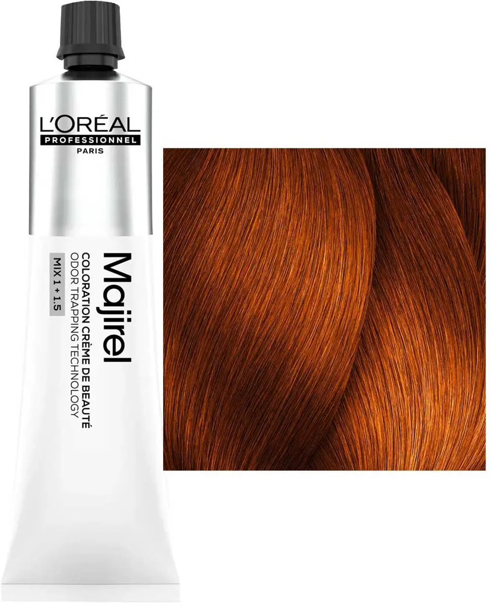 L'Oréal Professionnel Majirel 6.45 Haarverf 60ml - Wit