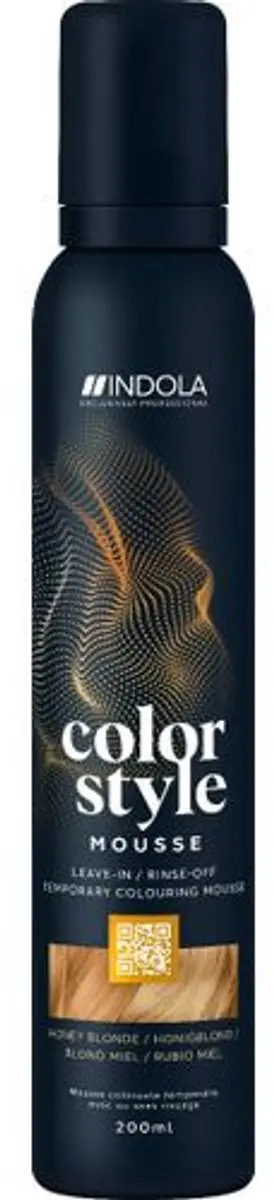Indola Color Style Mousse Honey Blonde 200ml