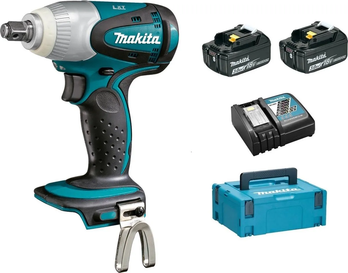 Makita DTW251RFJ Slagmoersleutel - 230Nm - 2x 3.0Ah