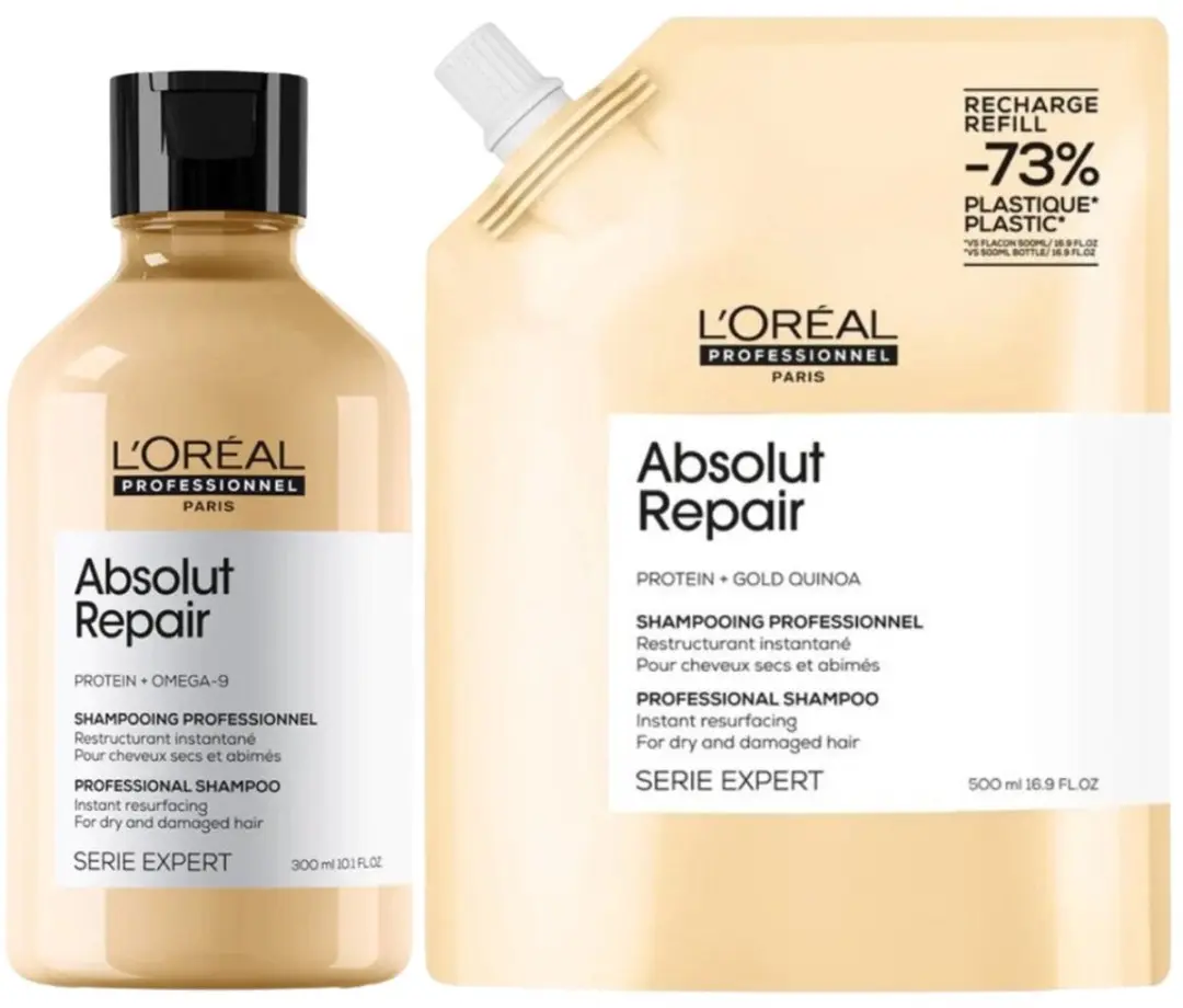L'Oréal Professionnel Absolut Repair Shampoo Refill Set 300+500ml
