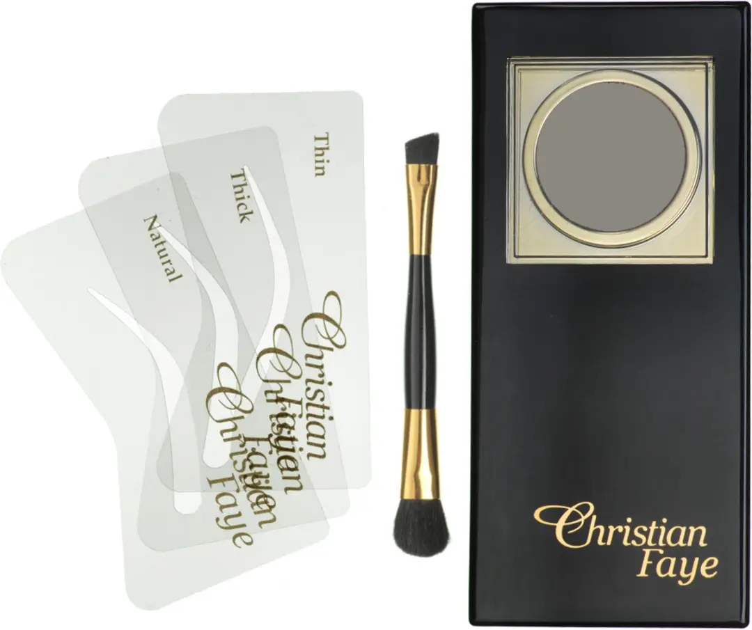Christian Faye Charcoal Wenkbrauwpoeder - 3g - Donker Blond