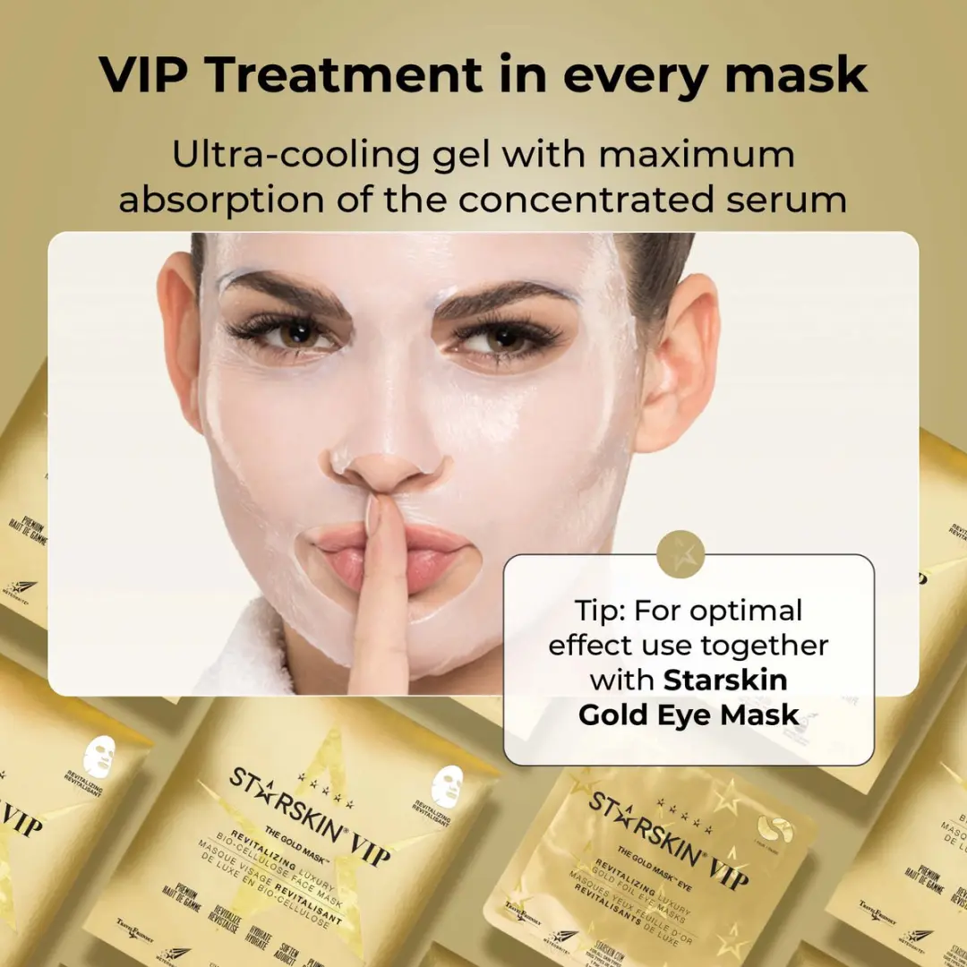 Starskin The Gold Gezichtsmasker - 70g - Goud