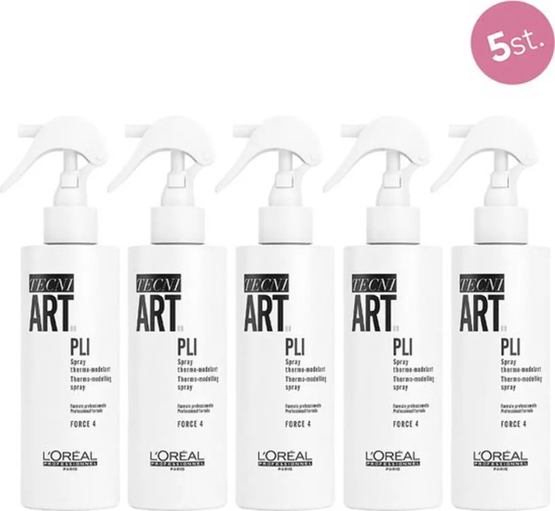 L'Oréal Tecni.art Pli Shaper 190ml - 5 Stuks