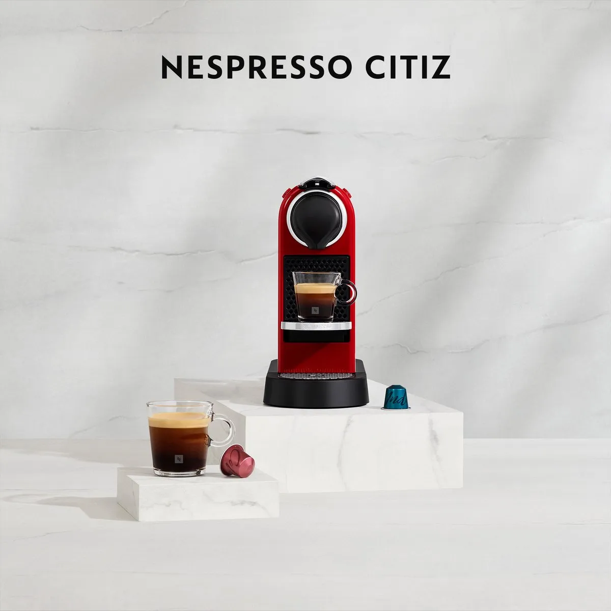 Krups Nespresso Citiz XN741B Koffiecupmachine - Zilver - afbeelding 6 van 8