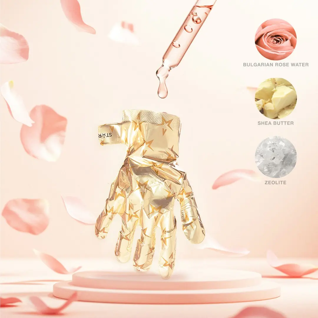 Starskin VIP Gold Mask Hand - 4 Stuks (3+1) Handmaskers