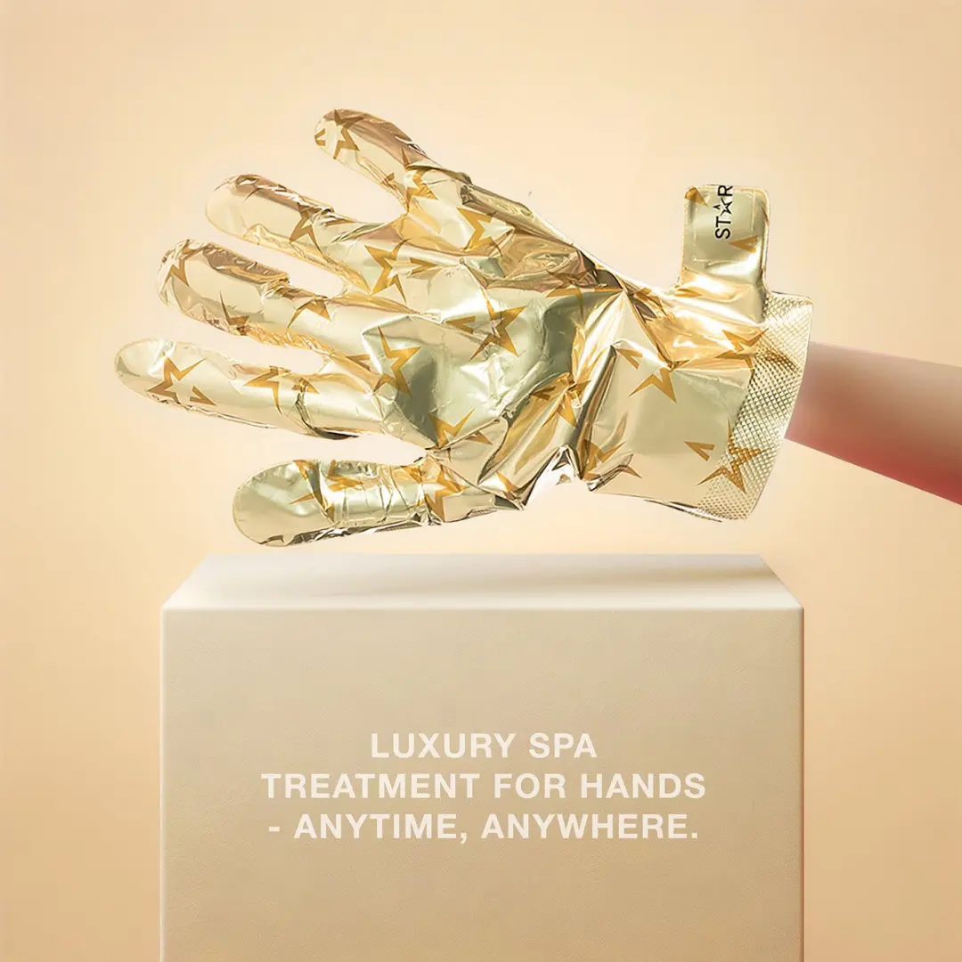 Starskin VIP Gold Mask Hand - 4 Stuks (3+1) Handmaskers