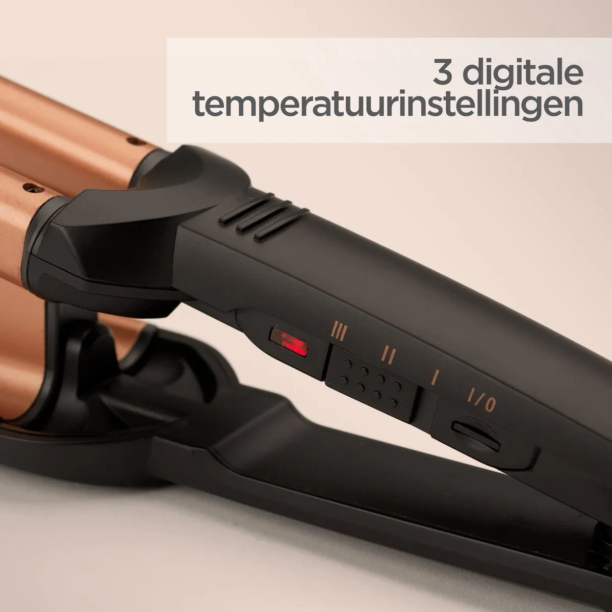 Babyliss Deep Waves W2447E Krultang 49mm - 160-200°C - Zwart - afbeelding 6 van 6