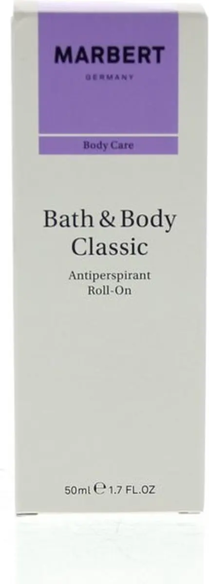Marbert Bath & Body Classic Antiperspirant Roll-On 50ml