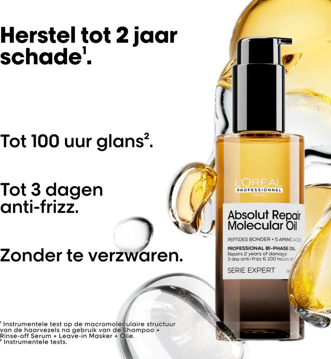 L'Oréal Professionnel Absolut Repair Molecular Bi-Phase Haarolie 90ml