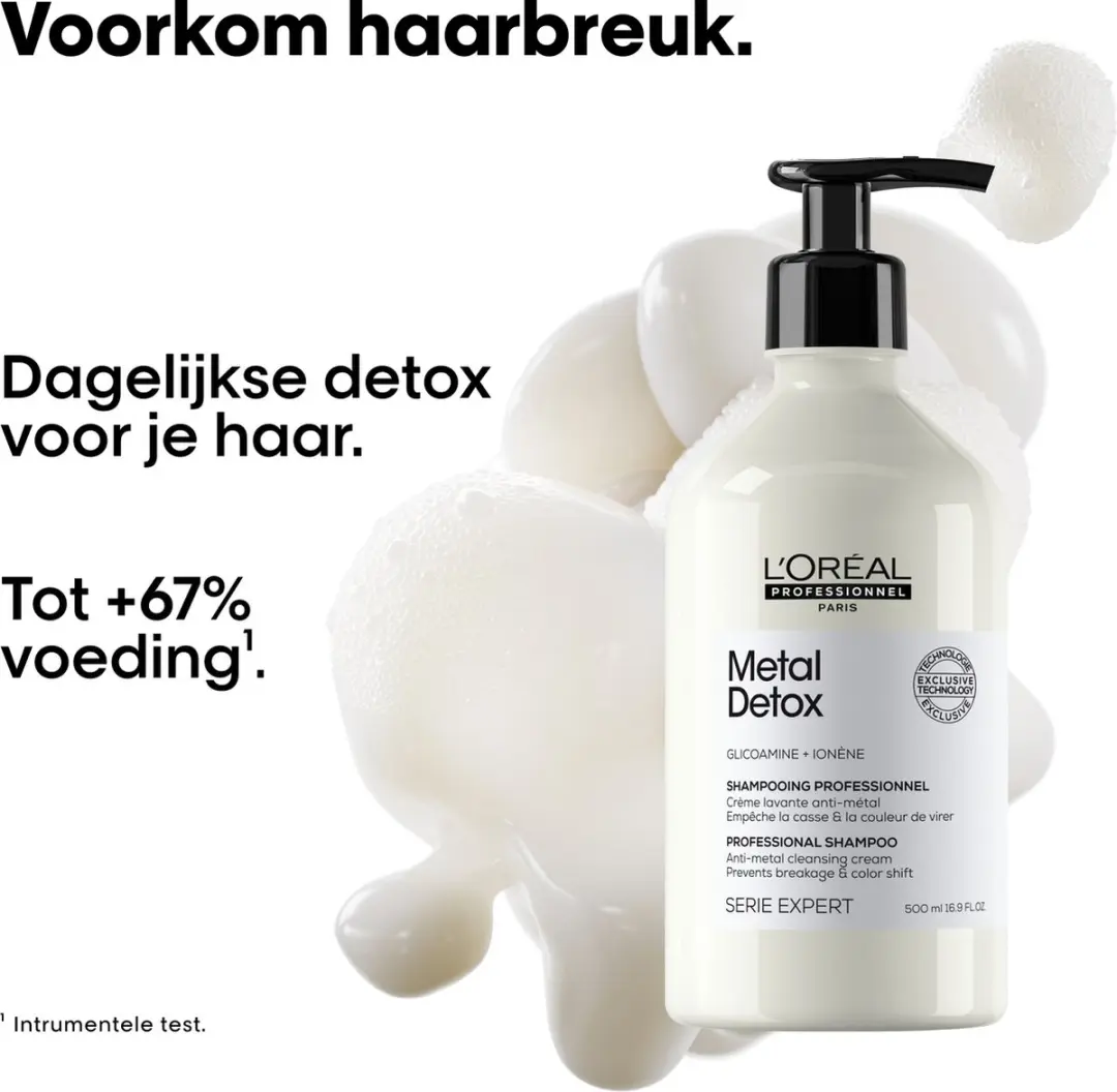 L'Oréal Professionnel Metal Detox Shampoo 500ml