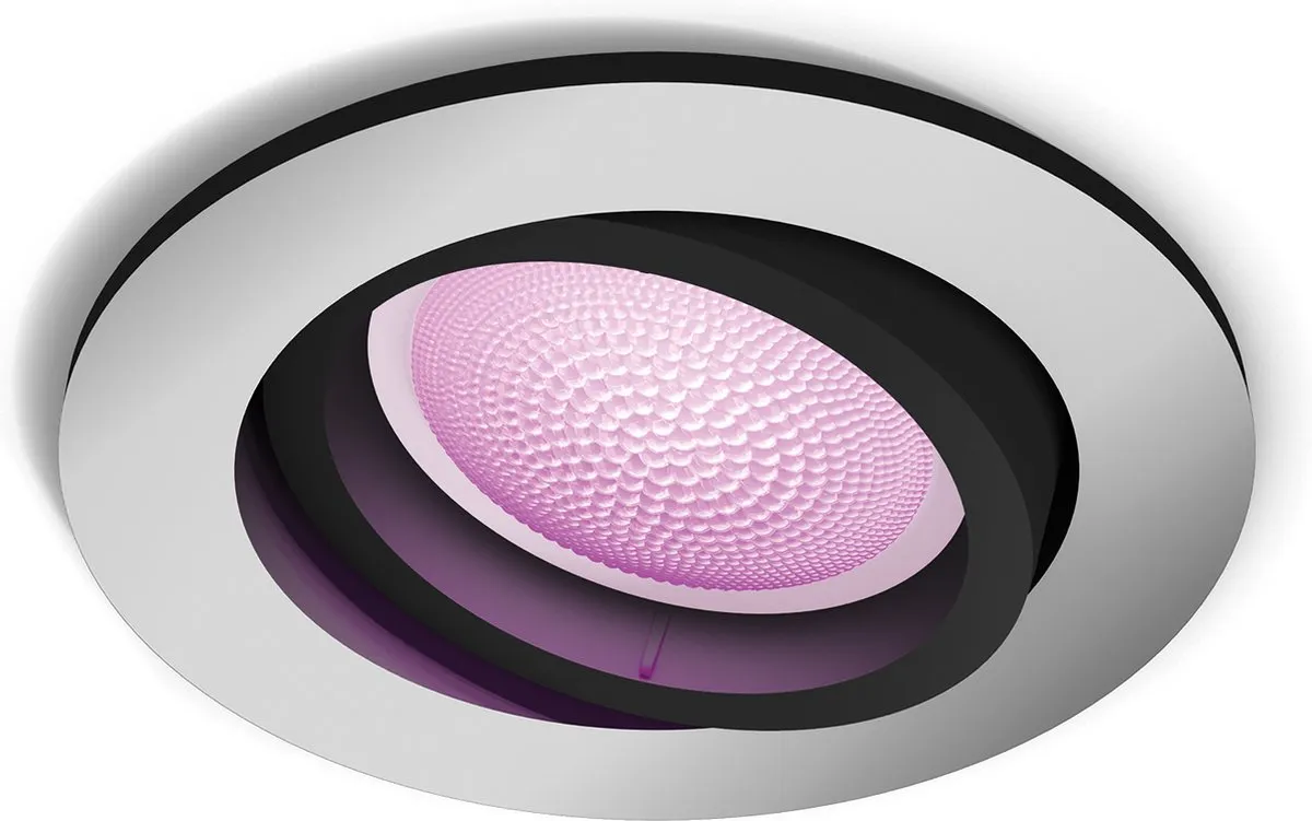 Philips Hue Centura Inbouwspot GU10 - Aluminium - RGBW
