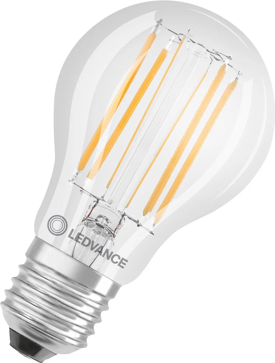 LEDVANCE Classic E27 Peer Filament 7.5W 1055lm - Zeer Warm Wit