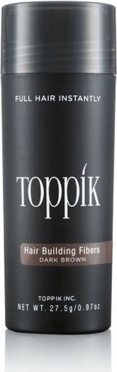 Toppik Hair Building Fibers Donkerbruin 27,5g