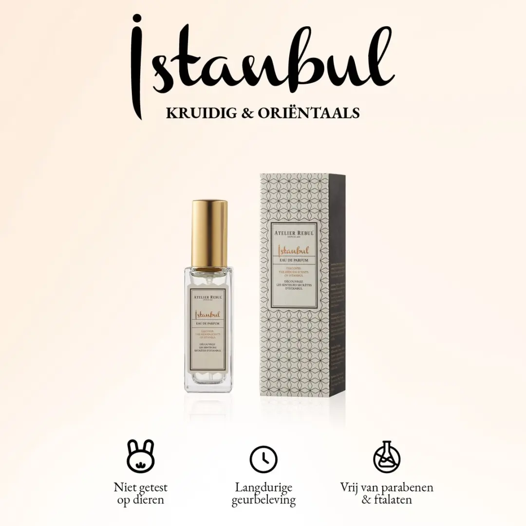 Atelier Rebul Istanbul Eau de Parfum 12ml - Houtig & Kruidig