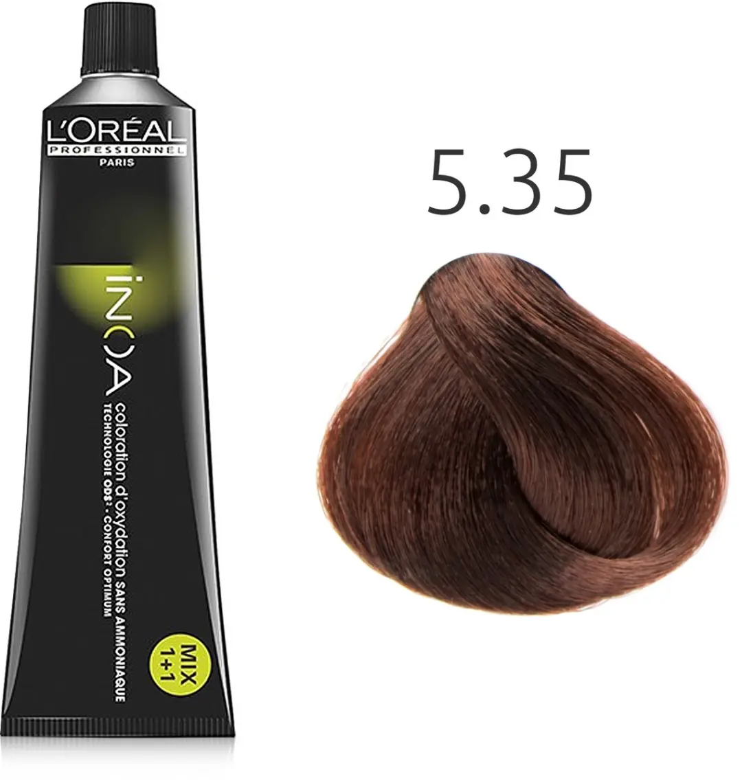 L'Oréal Professionnel iNOA 5.35 60G Permanent Haarkleur 150ml