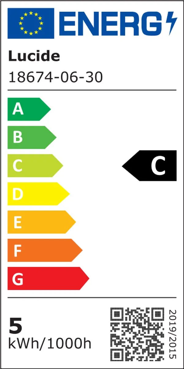 Lucide PENNY Bureaulamp - LED 4,7W 3000K - Draadloos opladen - Zwart
