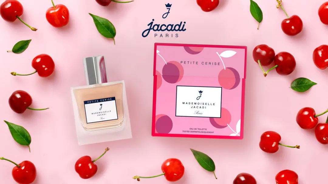 Jacadi Mademoiselle Petite Cérise Geschenkset - Eau de Toilette 50ml & Notitieboekje