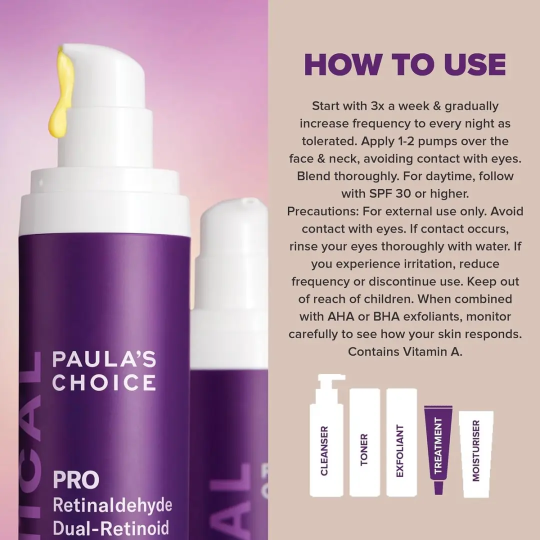Paula's Choice CLINICAL Pro Retinaldehyde Dual-Retinoid Gezichtsserum 5ml
