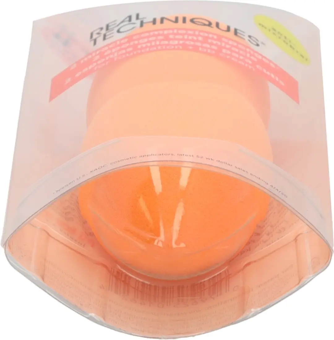 Real Techniques Miracle Complexion Duo Sponge - Oranje